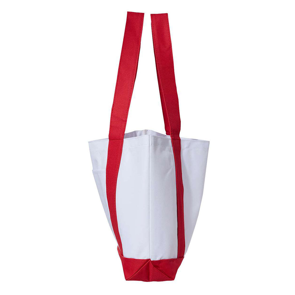 Liberty Bags White/Red P&O Cruiser Tote