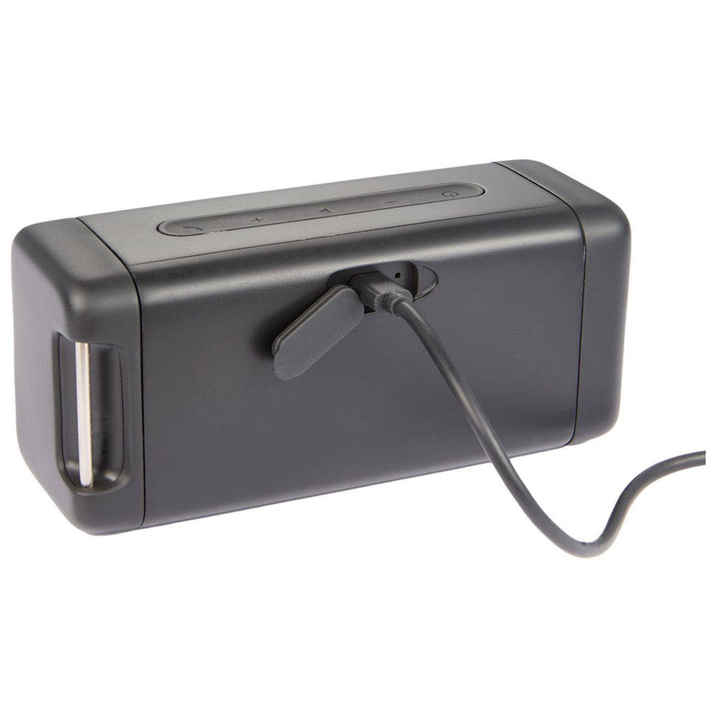 Leed's Black Sound Wedge Outdoor Magnetic Speaker