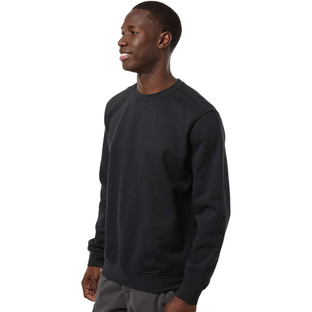 Dri Duck Men's Black Granit Crewneck Pullover