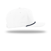 Richardson White/Navy 5-Panel Classic Rope Cap