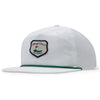 Straight Down White Hogan Retro Rope Hat