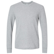 Next Level Unisex Heather Grey Ideal Thermal Long Sleeve T-Shirt