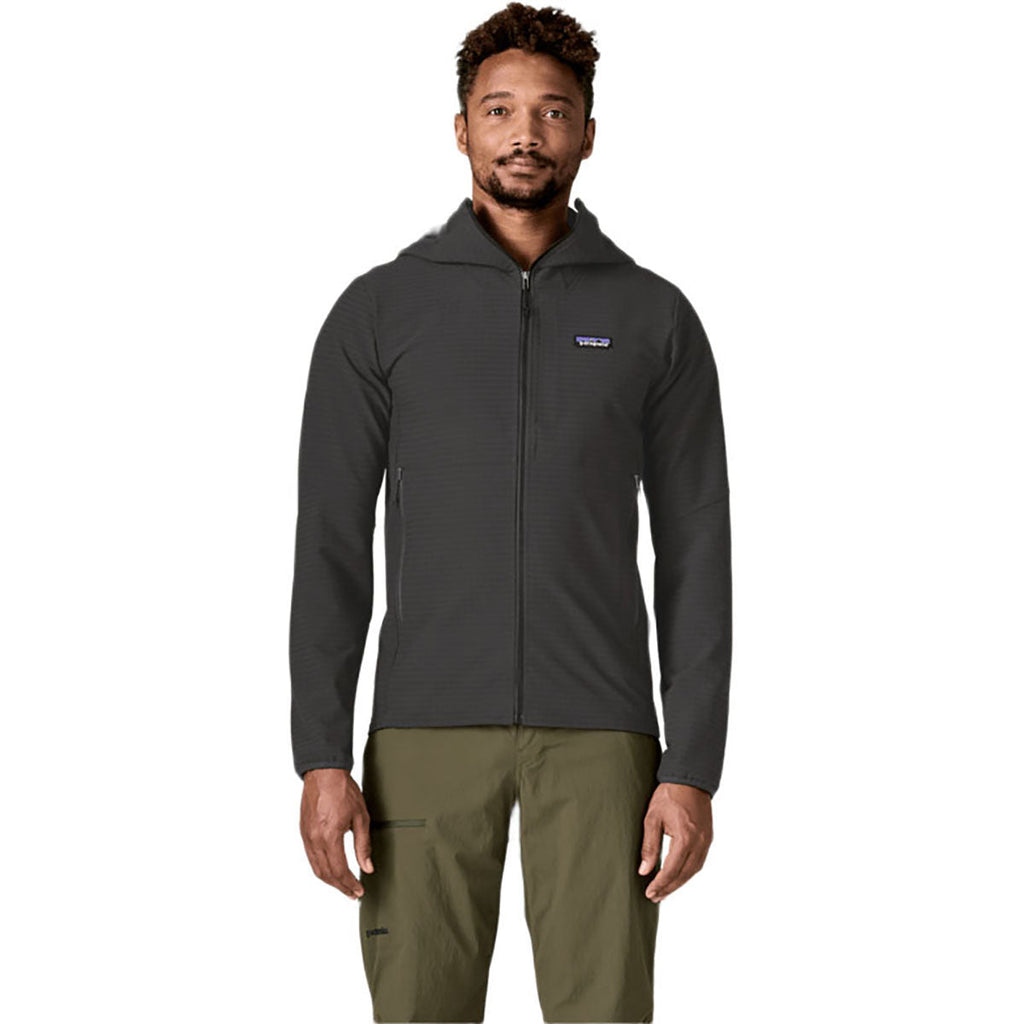 Patagonia Men's Black R1 TechFace Hoody