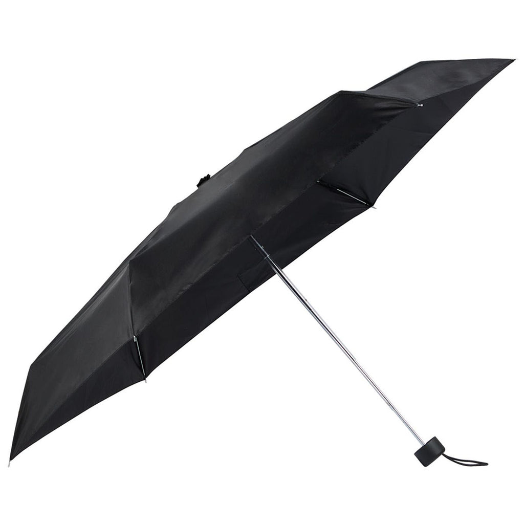 Totes Black 38" Mini Travel Umbrella