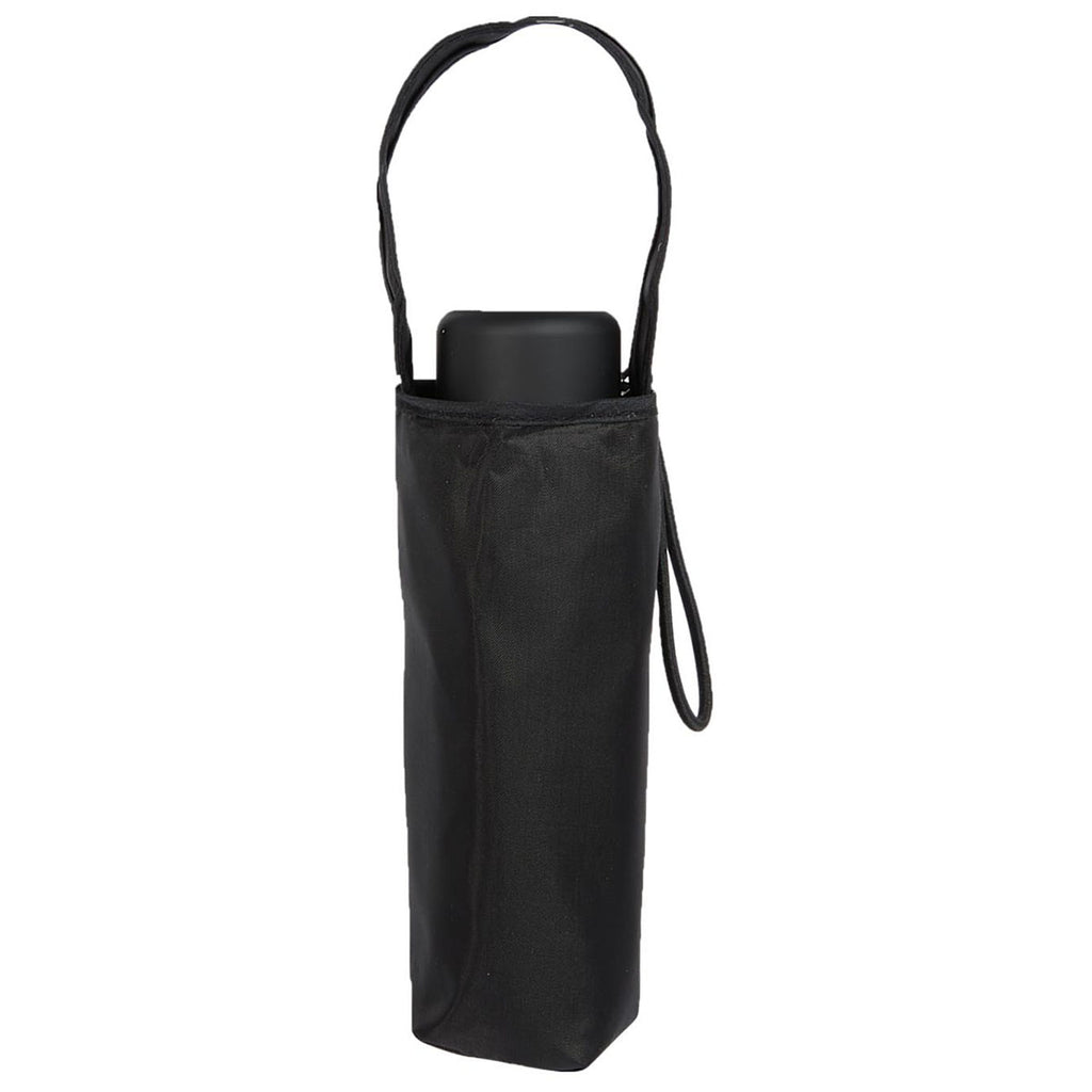 Totes Black 38" Mini Travel Umbrella