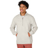 Charles River Men's Oatmeal Heather Willow Half Zip Sweatshirt