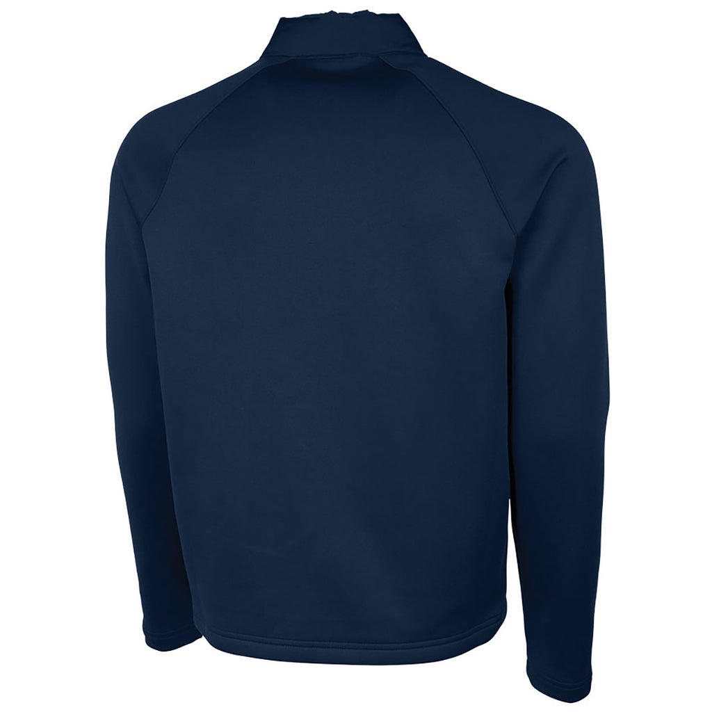 Charles River Men's Navy Lotus Hybrid Puffer Jacket