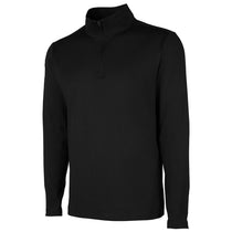 Charles River Men's Black Nu Fitness Quarter Zip