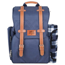 Origaudio Blue Dolores Park Pack - Picnic Backpack For Two