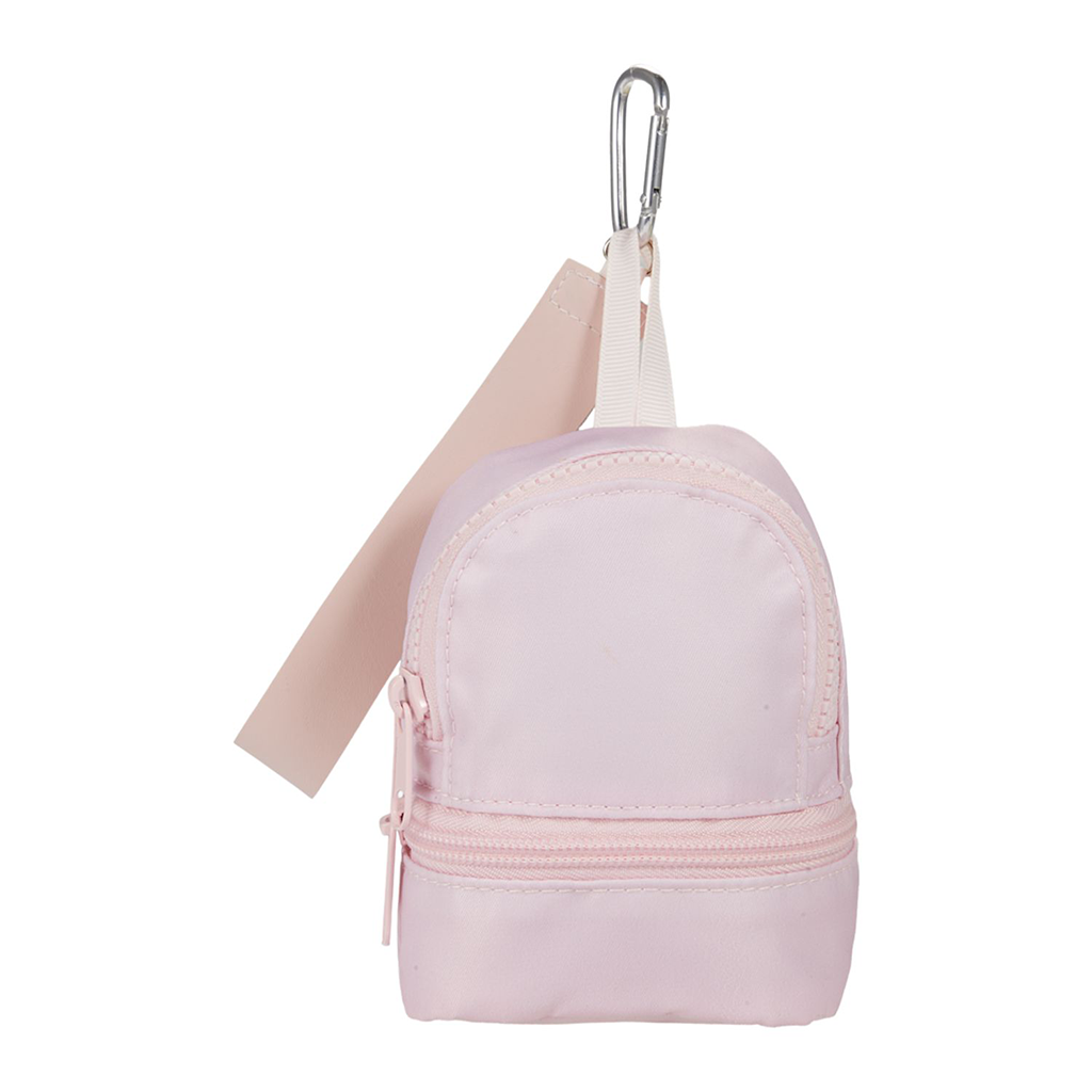 Leed's Pink Mini Daybreak Backpack Charm