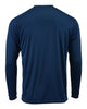 Paragon Navy Unisex Long Islander Performance Long Sleeve T-Shirt