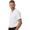 Adidas Men's White Ultimate365 Tour Twistknit Polo