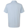 Adidas Men's White/Crystal Sky Performance Textured Polo