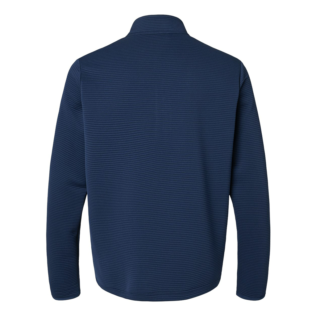 Adidas Men's Collegiate Navy Spacer Quarter-Zip Pullover