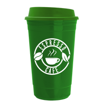 Garyline Green Traveler Insulated Cup - 16 oz.