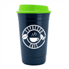 Garyline Metallic Navy Blue Traveler Insulated Cup - 16 oz.