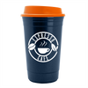 Garyline Metallic Navy Blue Traveler Insulated Cup - 16 oz.