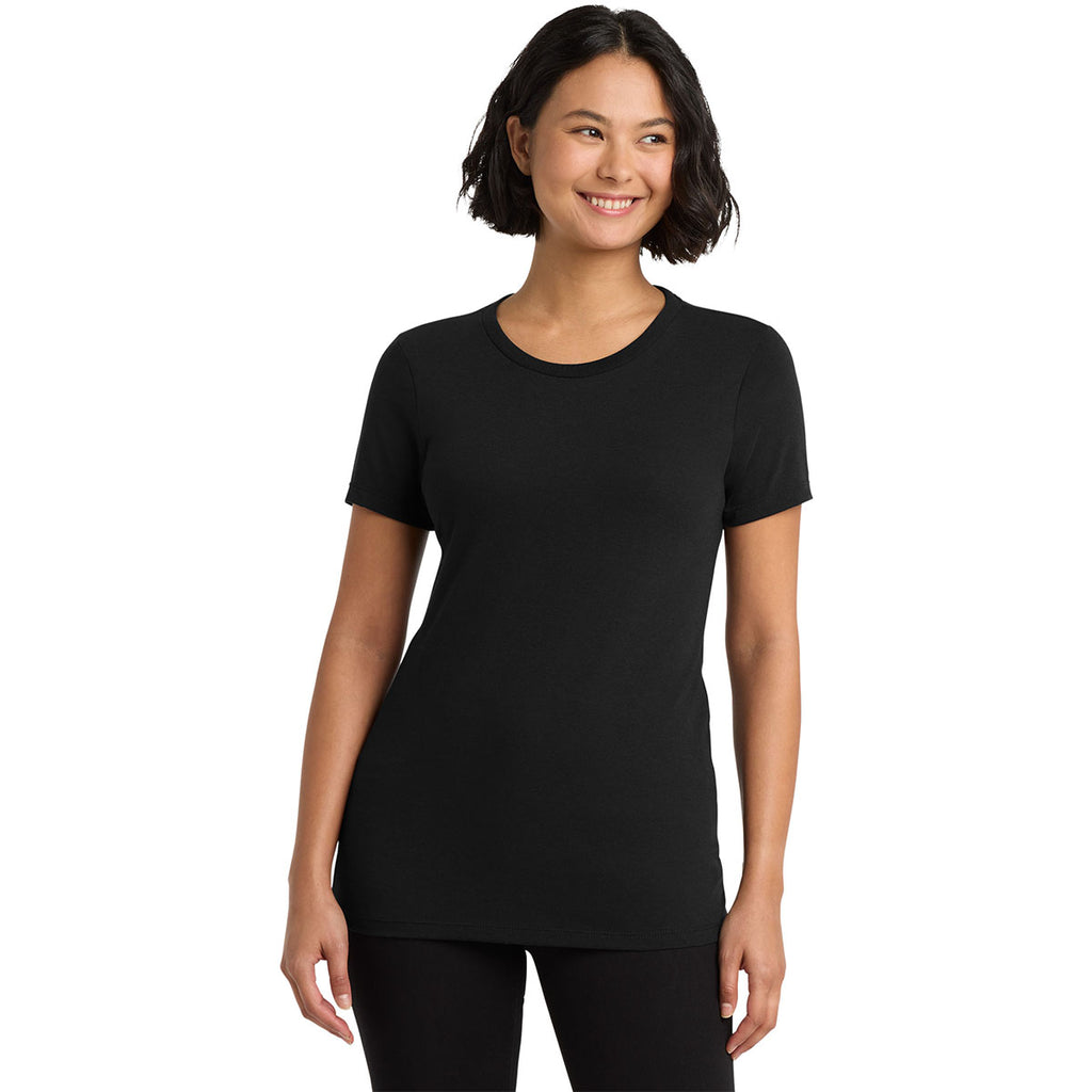 Allmade Women's Deep Black Tri-Blend Tee