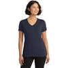 Allmade Women's Night Sky Navy Tri-Blend V-Neck Tee