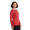 Allmade Women's Rise Up Red Tri-Blend Long Sleeve Tee