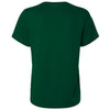 Adidas Women's Dark Green/White Pregame T-Shirt