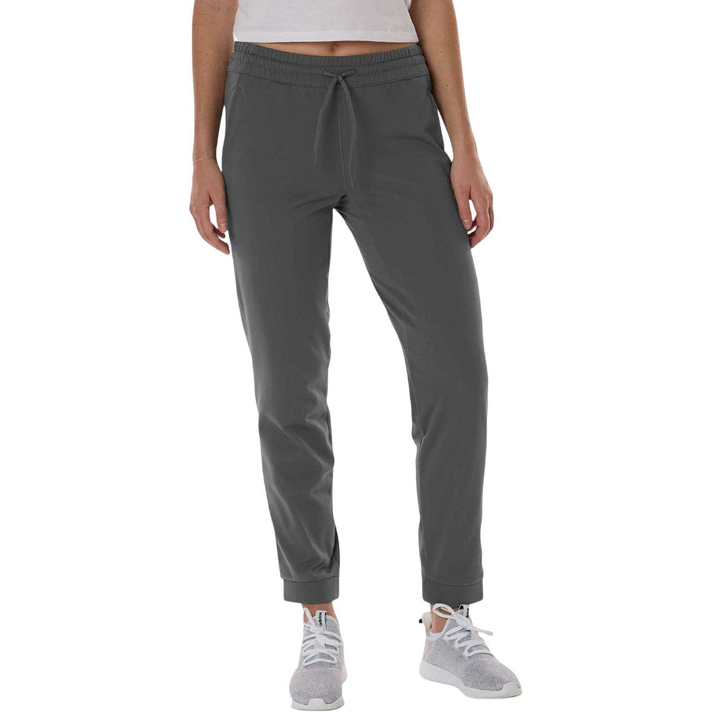 Adidas Women's Team Grey Four Game & Go Fleece Sweatpants