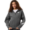 Adidas Women's Team Grey Four/White Z.N.E Full-Zip Hooded Sweatshirt
