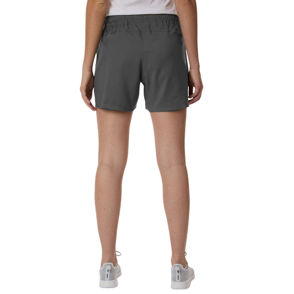 Adidas Women's Team Grey Four/White D4T Woven 3" Shorts