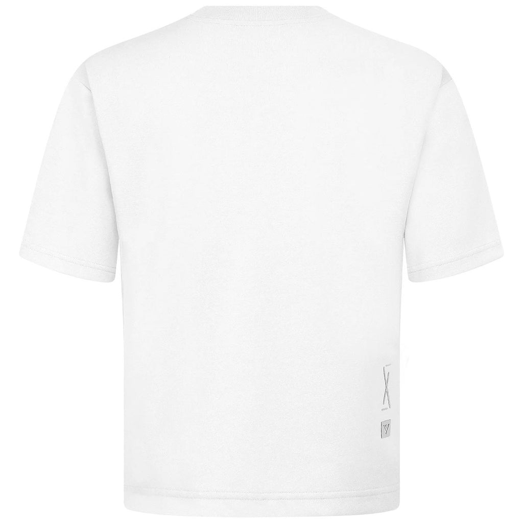 Levelwear Unisex White Luxe Signature Knit Top