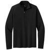 Brooks Brothers Men's Deep Black Luxe Performance 1/4-Zip