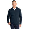 Brooks Brothers Men's Navy Blazer Luxe Performance 1/4-Zip