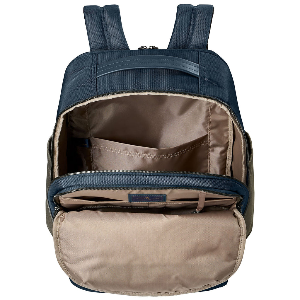 Brooks Brothers Navy Blazer Oxford Backpack