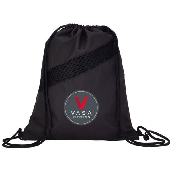 Basecamp Black Mt Baldy Recycled Drawcord Backpack