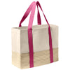 Port Authority Awareness Pink Straw Market Tote