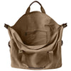 Port Authority Woodland Brown Washed Canvas Duffel