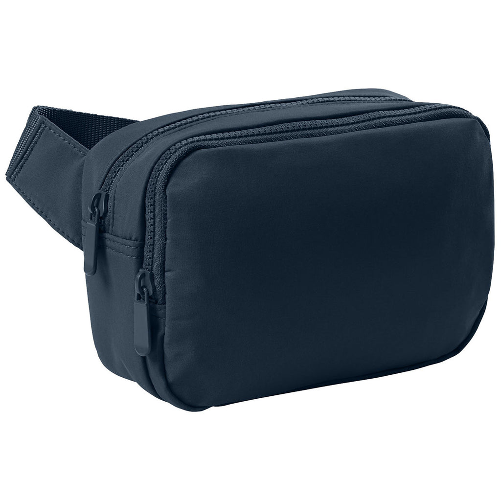 Port Authority River Blue Navy Matte Dual-Compartment Crossbody