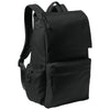 Port Authority Deep Black Matte Oxford Backpack
