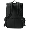 Port Authority Deep Black Matte Oxford Backpack