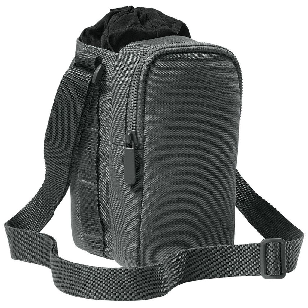 Port Authority Storm Grey Matte Oxford Hydration Crossbody