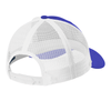 Port Authority Patriot Blue/White Low-Profile Snapback Trucker Cap