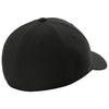 Port Authority Deep Black Flexfit NU Cap