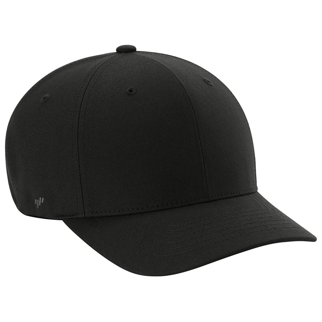Port Authority Deep Black Flexfit NU Cap