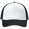 Port Authority White/Deep Black/Deep Black Foam Truck'N Cap