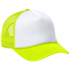 Port Authority White/Neon Yellow/Neon Yellow Foam Truck'N Cap