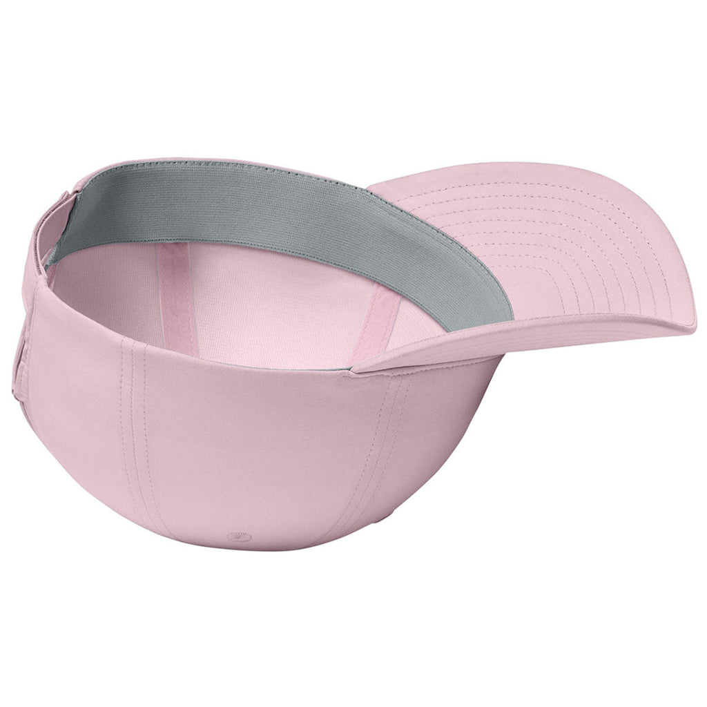 Port Authority Cloud Pink All-Day Performance UPF Ponytail Cap