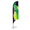 Hit Custom Small 9' Custom Feather Flag - Concave