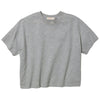Marine Layer Women's Heather Grey Luxe Sueded Tee