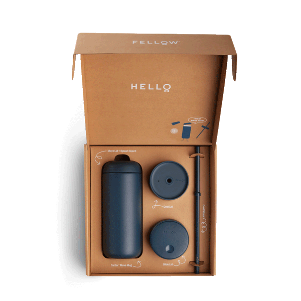 Fellow Stone Blue Carter 3-in-1 Sip System