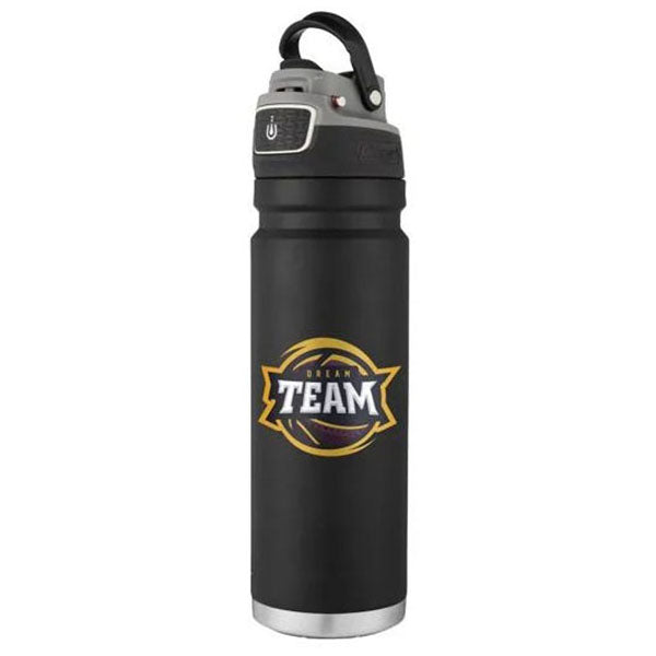 Coleman Black 24 Freeflow Stainless Steel Hydration Bottle