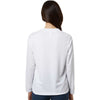 Core 365 Women's White Nova Performance Long Sleeve Pique Polo